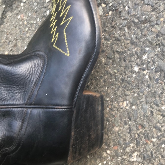 Custom made Grateful Dead stealy cowboy boots - Picture 9 of 12